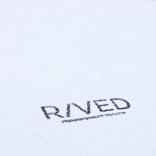 Raved Round Polyester Tablecloth ø 160 cm - Light Gray