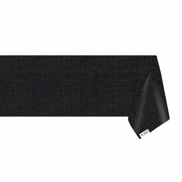 Raved Tafelzeil - Leather Look Croco Design Zwart