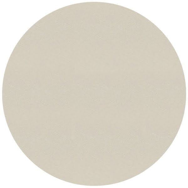 Raved Round Polyester Tablecloth ø 160 cm - Cream