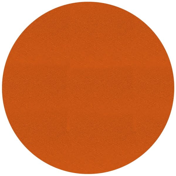 Raved Rond Polyester Tafelkleed ø 160 cm - Oranje