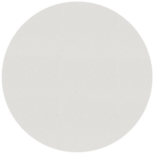 Raved Round Polyester Tablecloth ø 160 cm - White