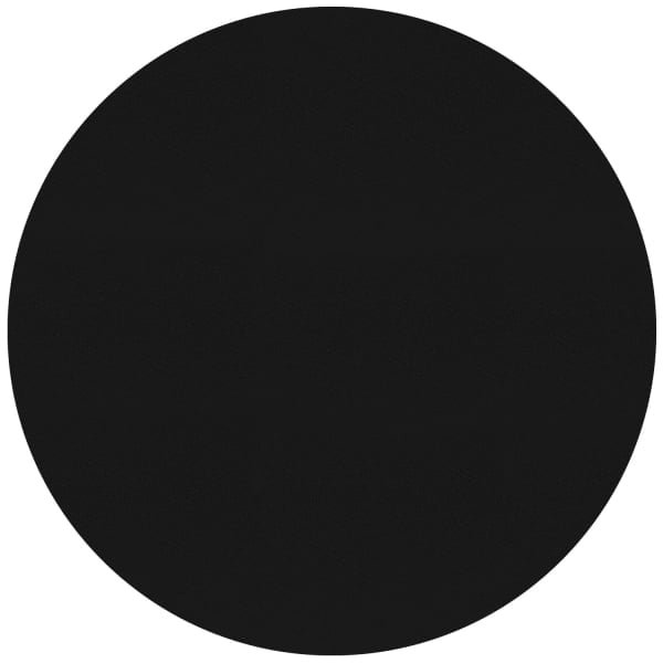 Raved polyester tafelkleed zwart