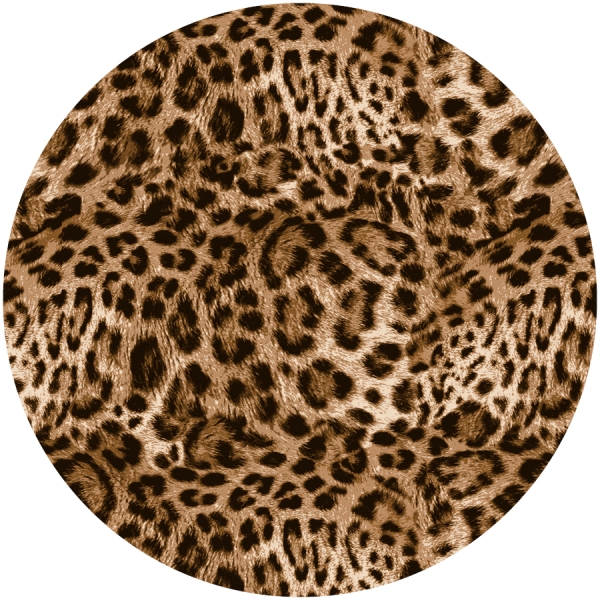 Raved Rond Tafelzeil ø 160 cm - Panterprint